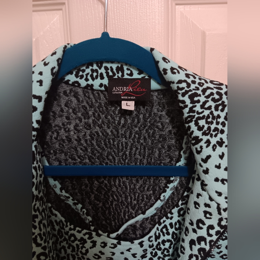 Andria Lieu Jacket & Top Set Cheetah - image 4